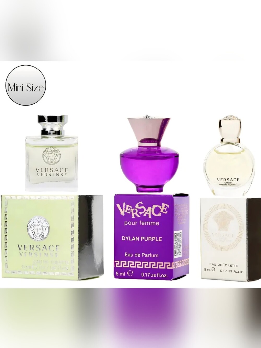Trio Versace Mini Perfume Set, New
